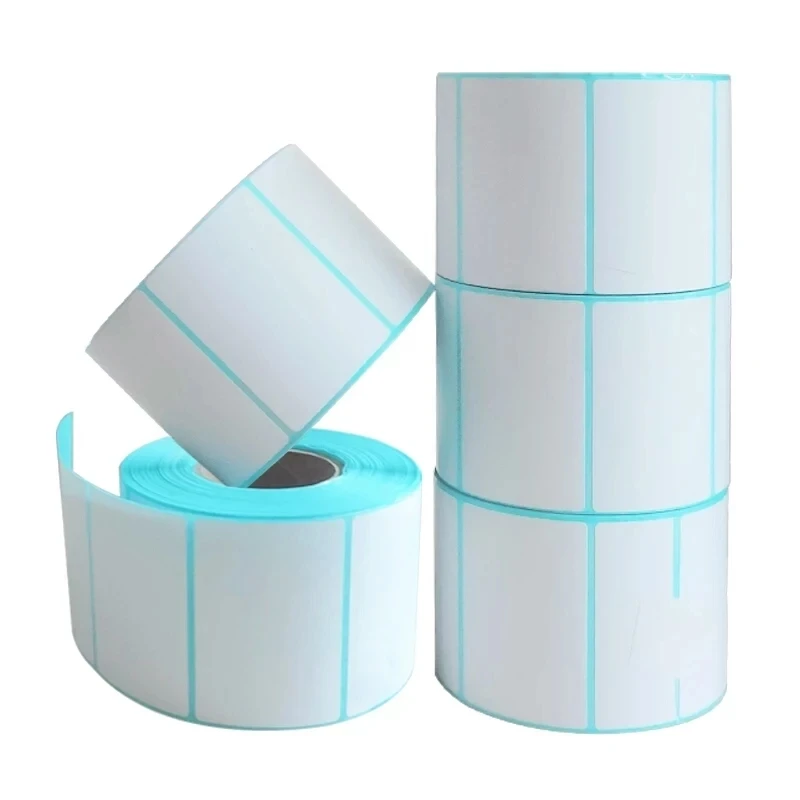 Factory wholesale 4x6 a6 thermal shipping label sensitive sticker roll white direct thermal labels