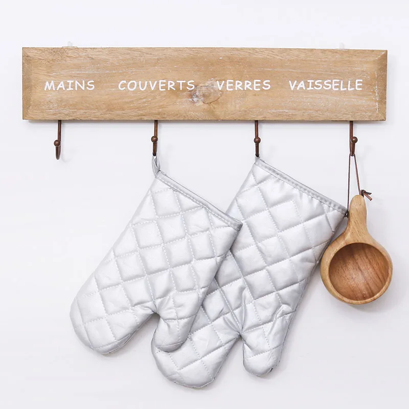 Kitchen Microwave Oven Gloves Baking Gloves Anti-scalding Oven Mitts