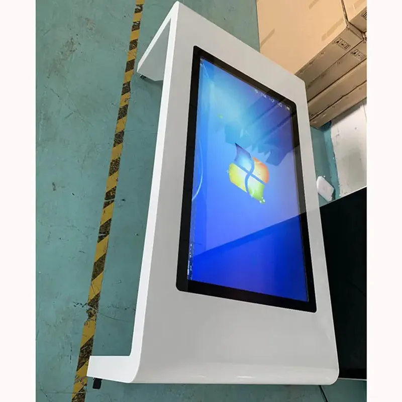 55 дюймов оптовый компьютерный стол интерактивный все в одном ПК сенсорный экран