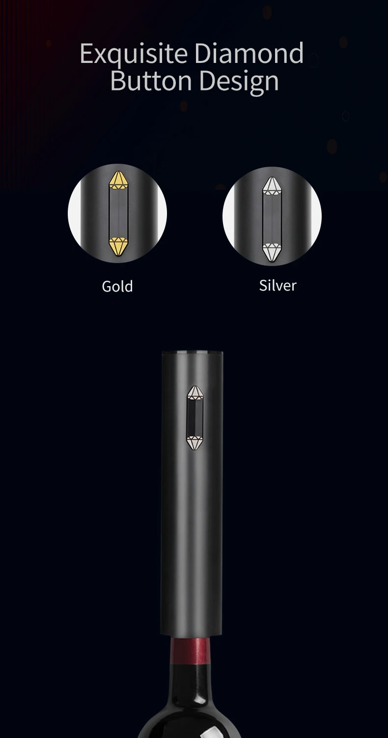 The New Ideas 2023 Innovative Unique Product Wine Opener Electric Kitchen Accessories Set for Women Gift Promotional