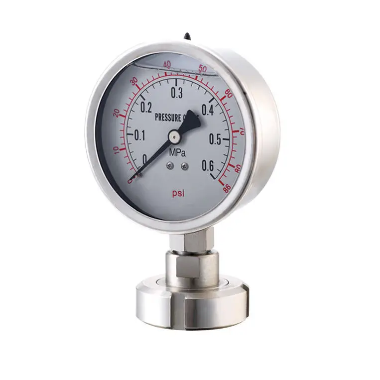 Diaphragm Pressure Gauge for Measuring The Pressure Of Liquid