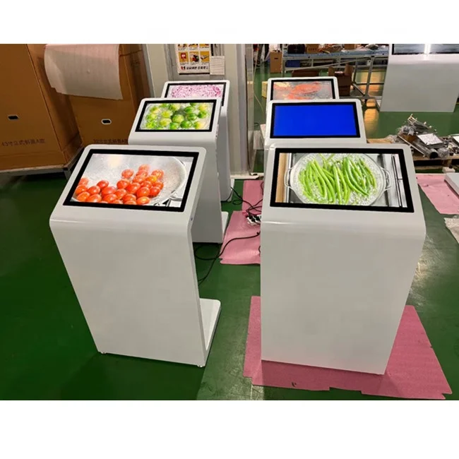 32 43 55 inch Horizontal Portable Interactive Panel Touch Screen Digital LCD Smart Information Kiosk