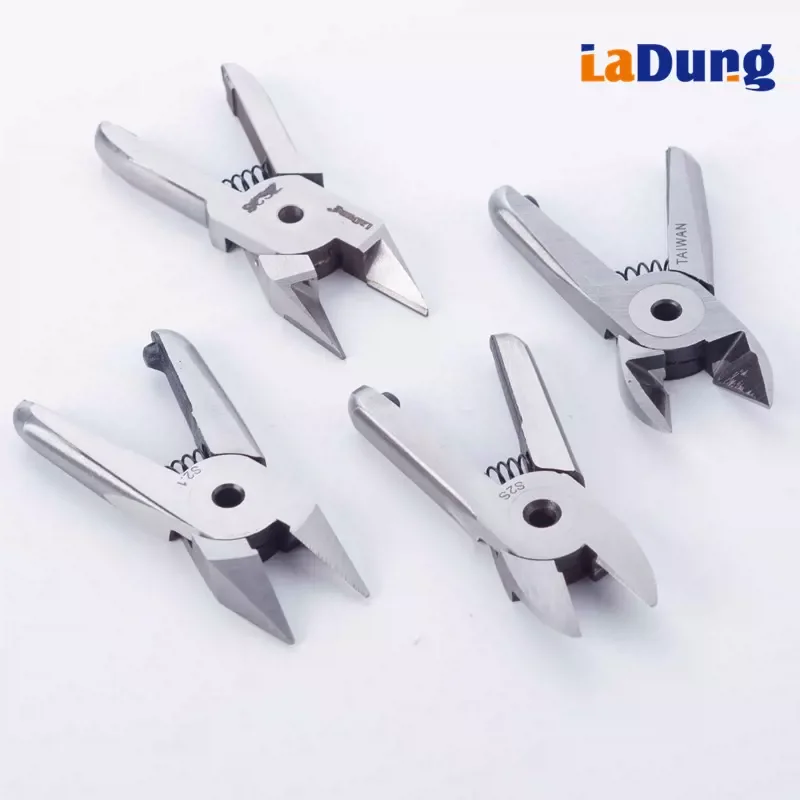 Air nipper substitution blades L-shaped cutter head for resin VESSEL Air Nipper Replacement Blades