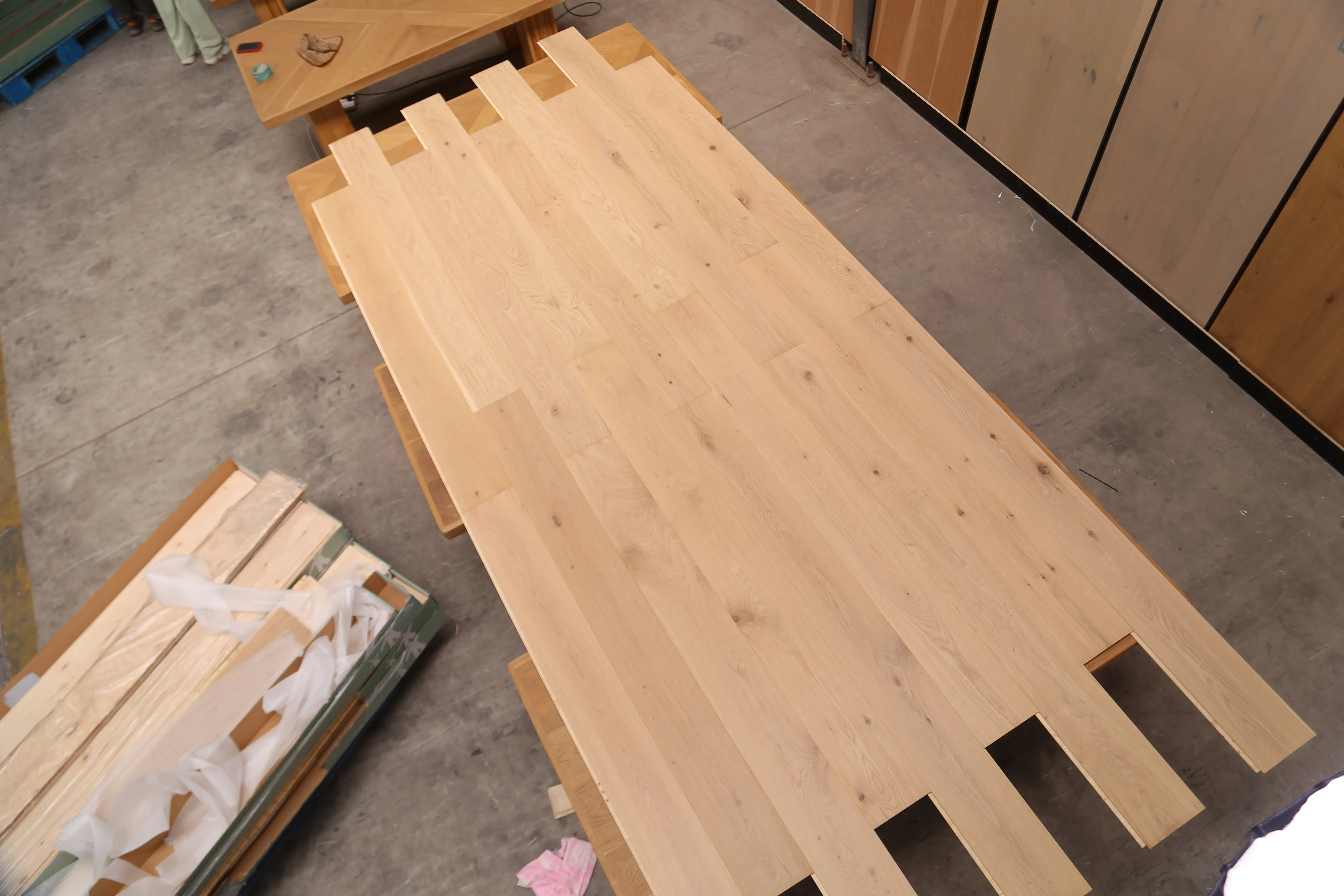 [Name: Invisible Natural] BCD grade Oak 3-layer engineered wood flooring