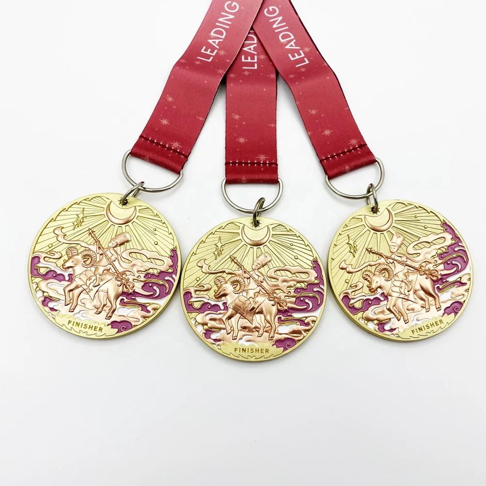 
High Quality Custom Made Metal Medal for Marathon Finishers 