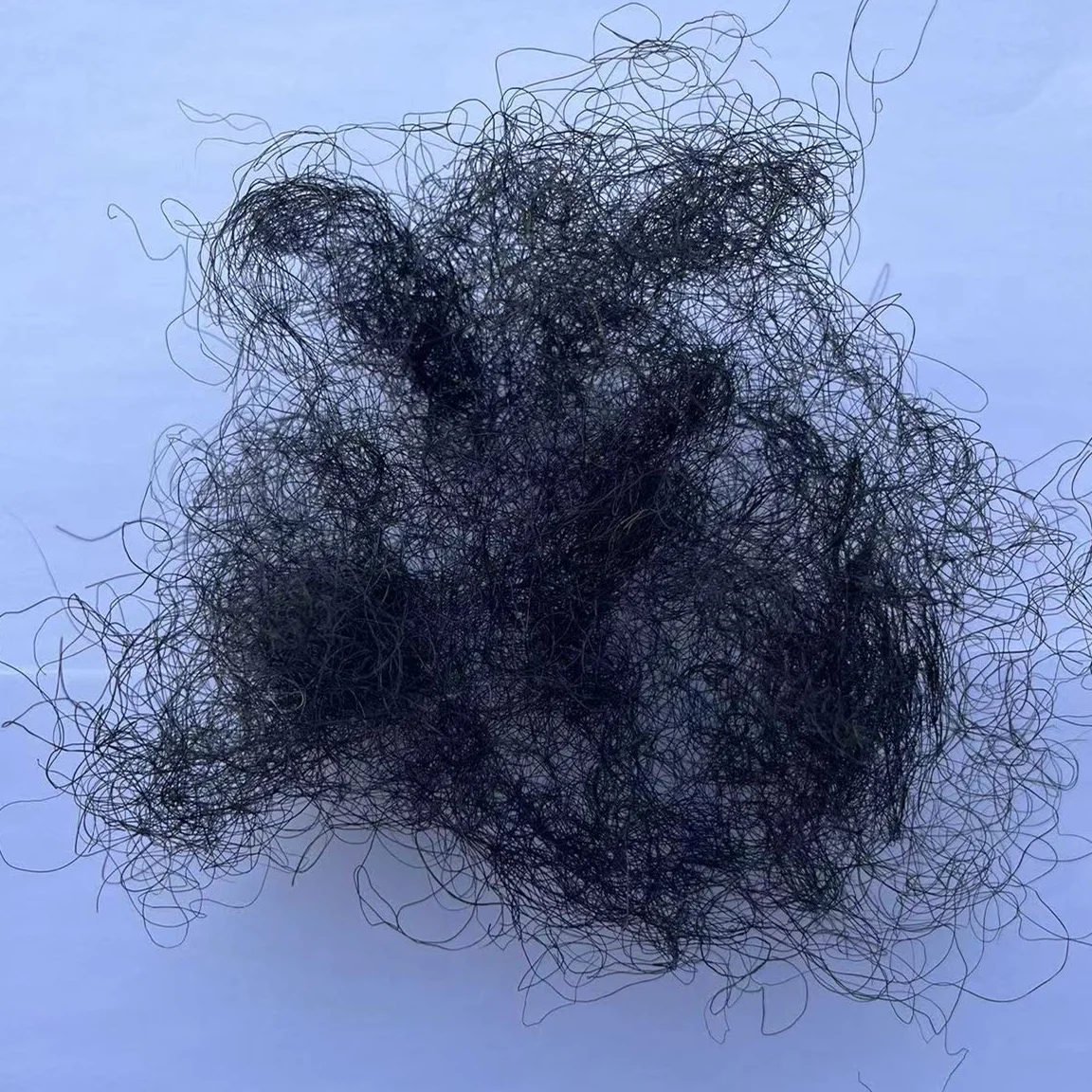 Factory wholesale Washed good quality clean curly horse hair for mattress Mongolia Horse Tail Hairs