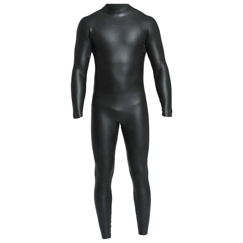 hot sell  Long Sleeves  Waterproof Neoprene Smooth Skin Rubber Triathlon surfing  or diving  Wetsuit for men or women