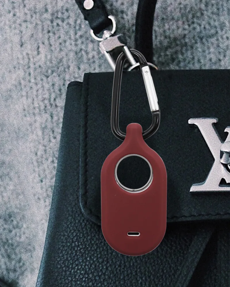 GPS Tracker Silicone Holder Silicone Protective Skin Cover for Samsung Galaxy Smarttag2 Case With Key Ring