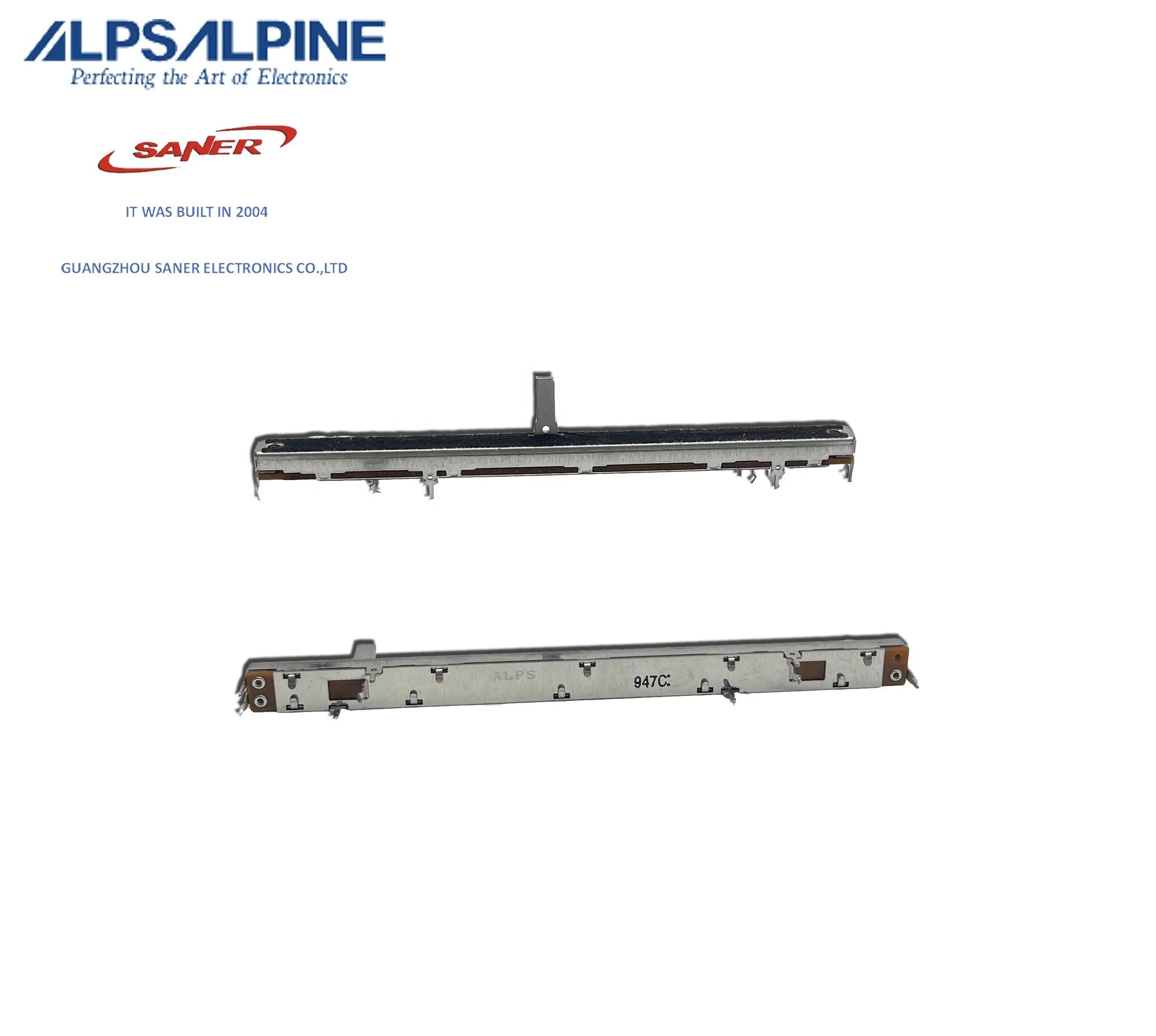 ALPS RSA0N11S6A02 100mm  Low-profile Master Type   Slide fader potentiometers