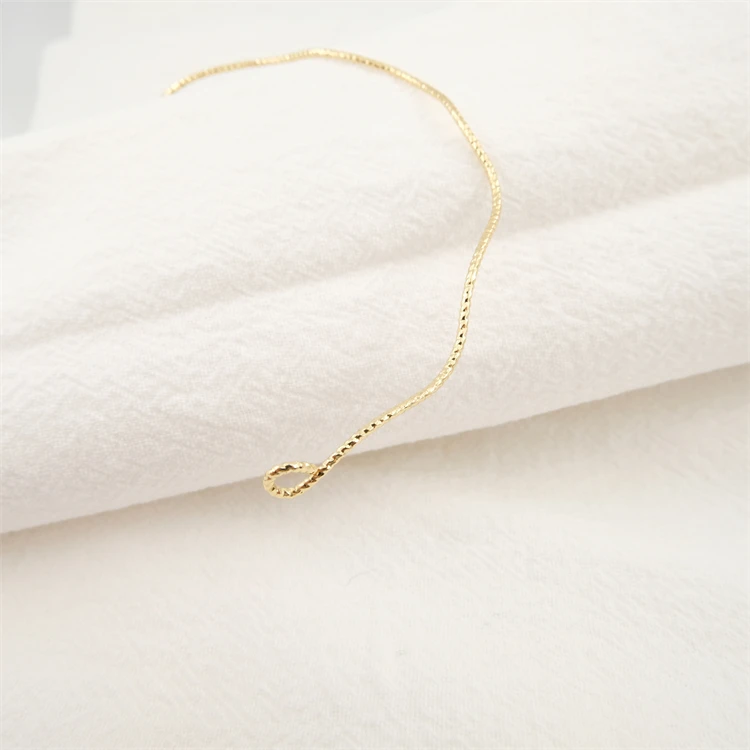 18K gold plate bracelet  decoration to make bracelets that is bathed in gold