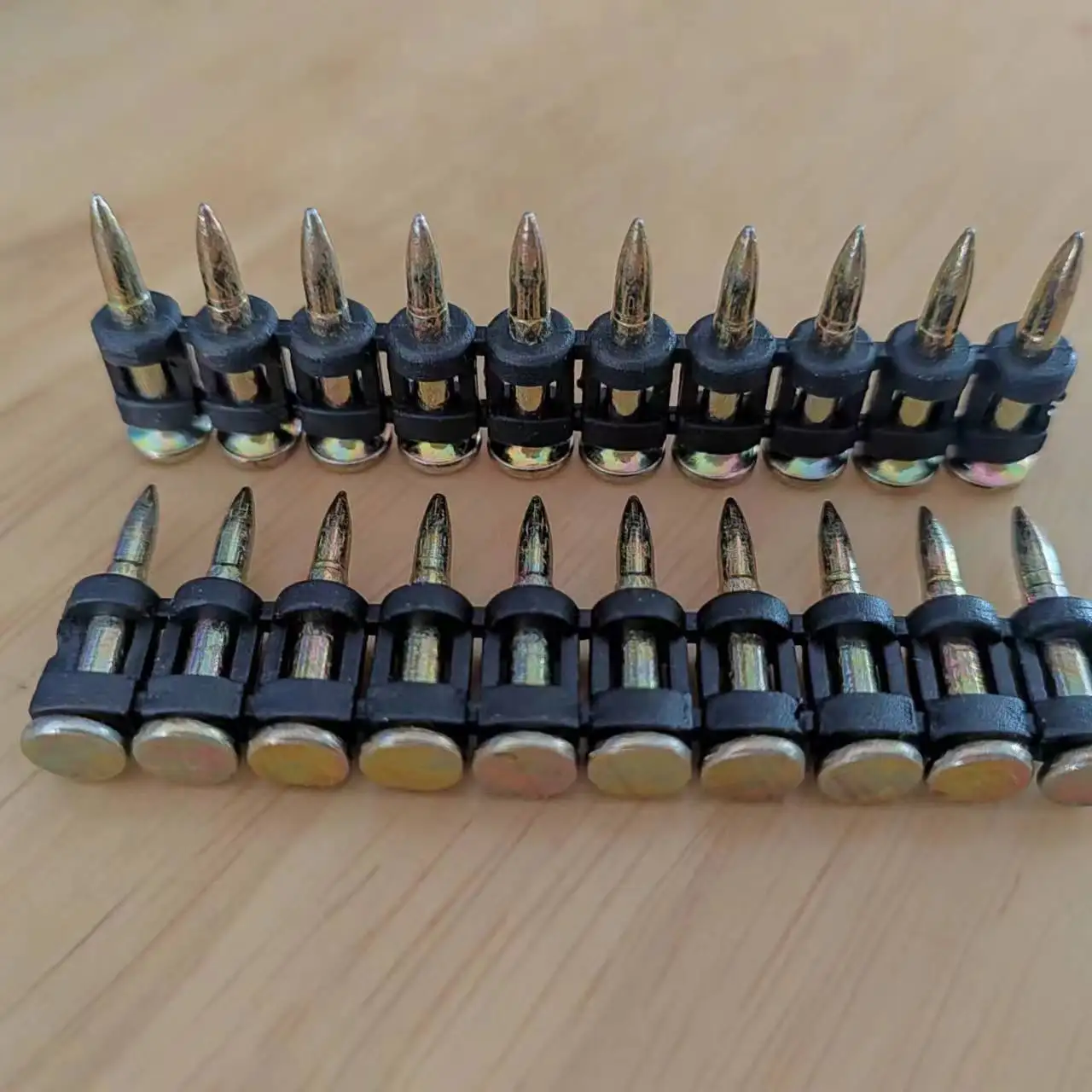 Gas Nail for concrete gun  plastic plastic collated step shank bullet point gas concrete shoot nails