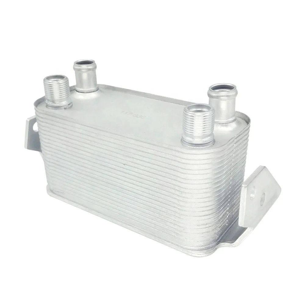 High Quality Durable Glossy Auto Aluminum Transmission Engine Oil Cooler  PBC500051 For LAND ROVER