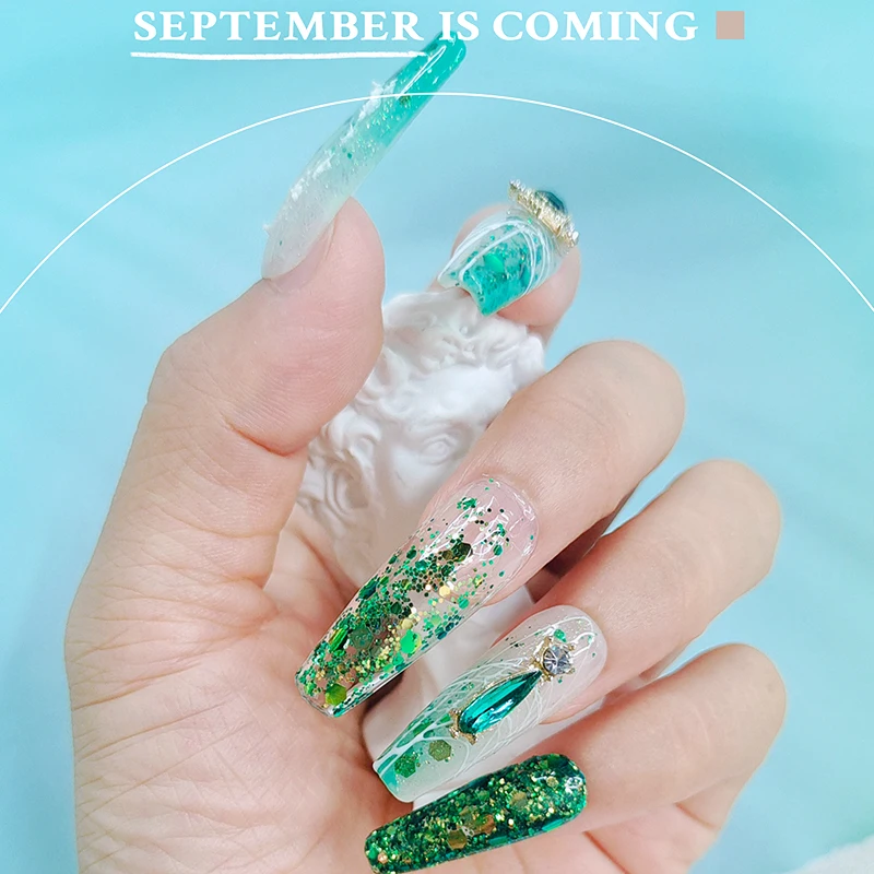 colorful crystal 3d diamond nail art  mixed color flatback nail art rhinestones