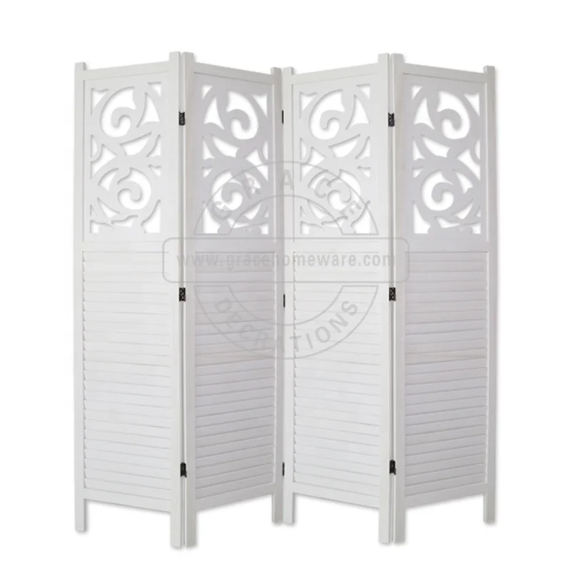 3 Panels Hall Divider Modern Screens Divider Wooden Partition For Living Room room divider wood