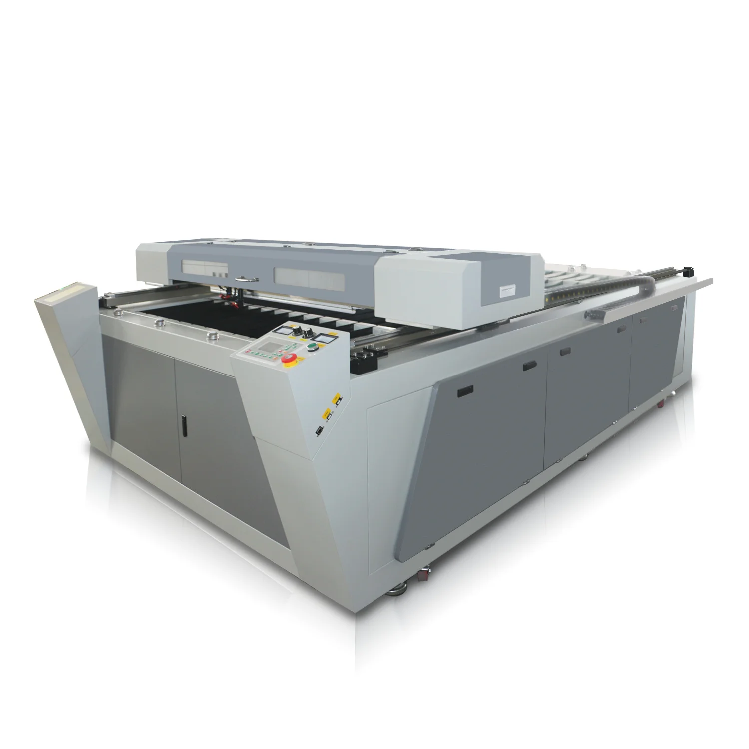 Camera CCD HIWIN Linear Guide Flash Laser Mixed Co2 Metal Acrylic Stainless Steel Laser Cutting Machine Hybrid Servo Motor 2513 1390 200w 300w 500w