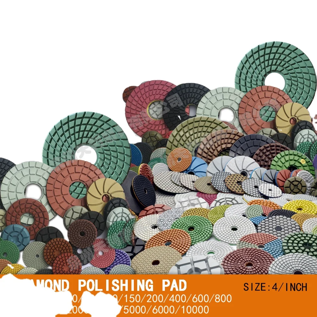 
DIY grinder diamond polishing pad dry grinding pads for stone diamond hand tools abrasive polishing pad grinding machine tools 
