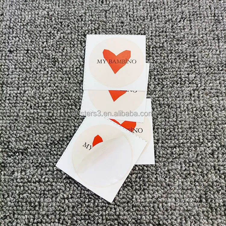 Бумажная упаковка клейкая наклейка этикетки самоклеящаяся бумажная