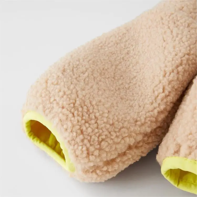 Hot Sale OEM Custom Terry Fleece Kids Jacket Sherpa Hooded Coat For Boys