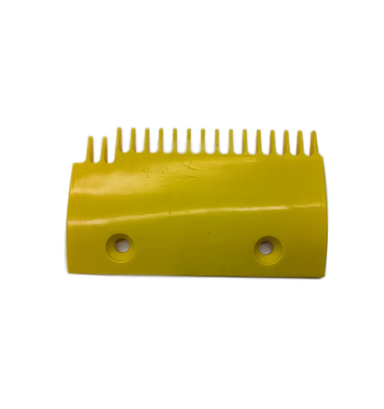 Escalator Parts Comb Plate Yellow Plastic DSA000B654 RHS 17T Left