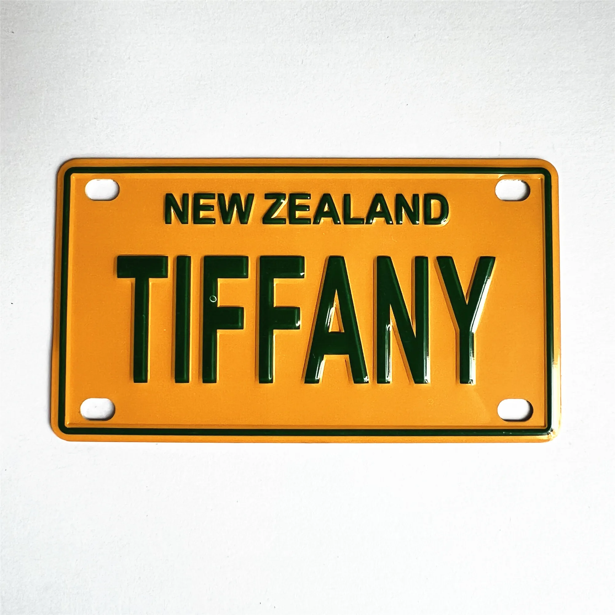 Mini License Plate For Bicycles, Bikes, ,high quality personalized with your design custom Decorative plate