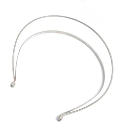 Double Treble Angel Halo Crown Metal Headband for Headdress Millinery Supplies