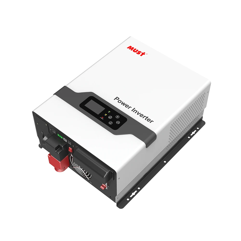 MUST Pure sine wave 2000va home inverter split phase mppt inverter 48vdc to 120vac 24vdc 220vac power inverter America market