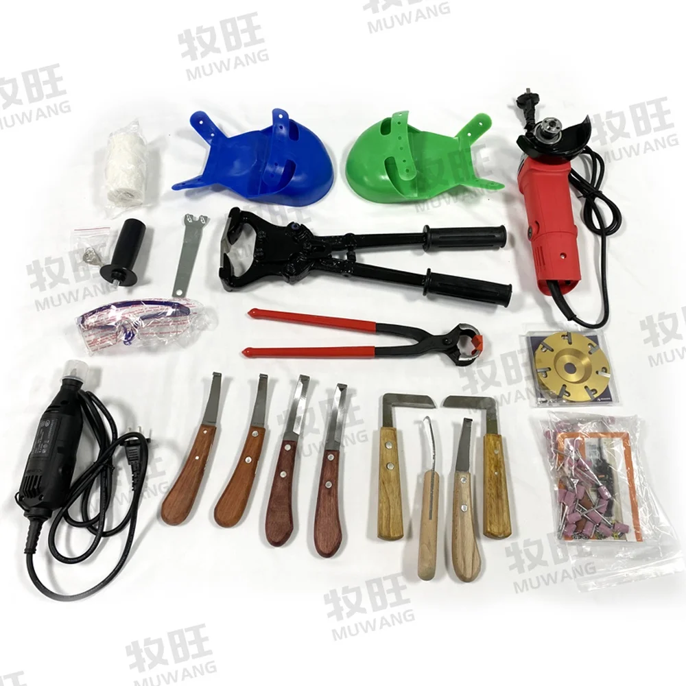 Veterinary Equipment Multi-function Cattle Horse Hooves Trimming Cow Hoof Cutter Knife Bull Hoof Trimming Tool Kits