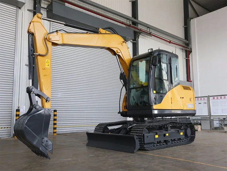Большой экскаватор для землеройной техники 75 тонн гусеничный XE750D горное оборудование хорошего