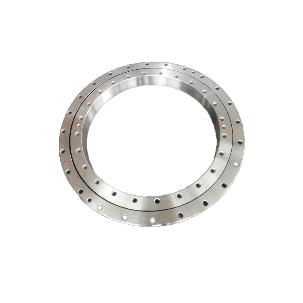 010.25.710 Single row four point contact ball slewing bearing with non gear