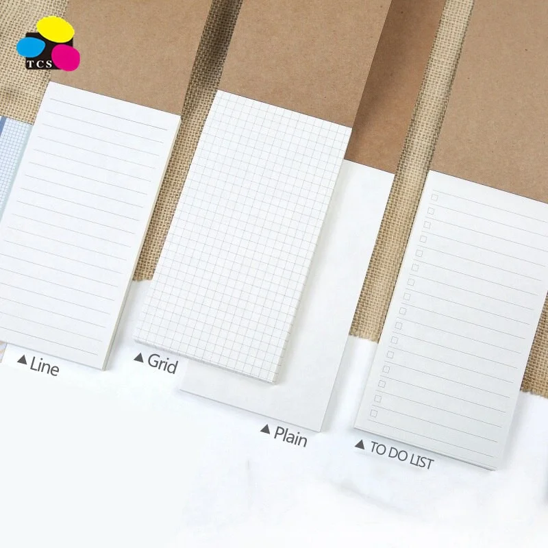 Stationery office supplies Pocket notebooks to do list planners Lined pages Plain paper line pages diary