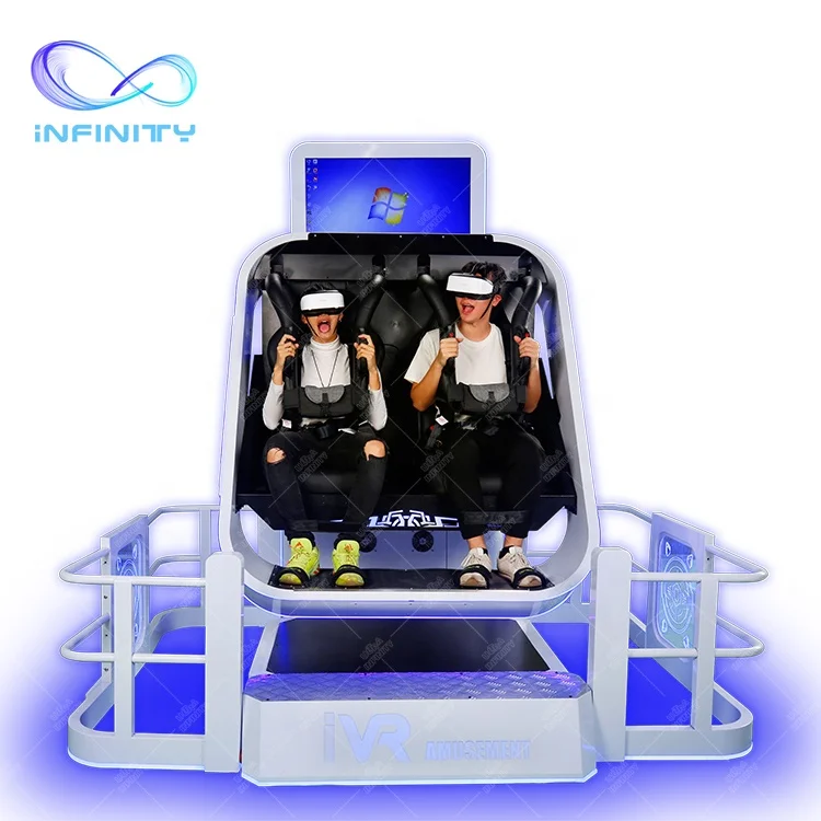 Indoor And Outdoor Vr Glasses Chair Vr Simulation Rides Set 9D Arcade Chair Machine Vr Simulator Game Virtual Reality