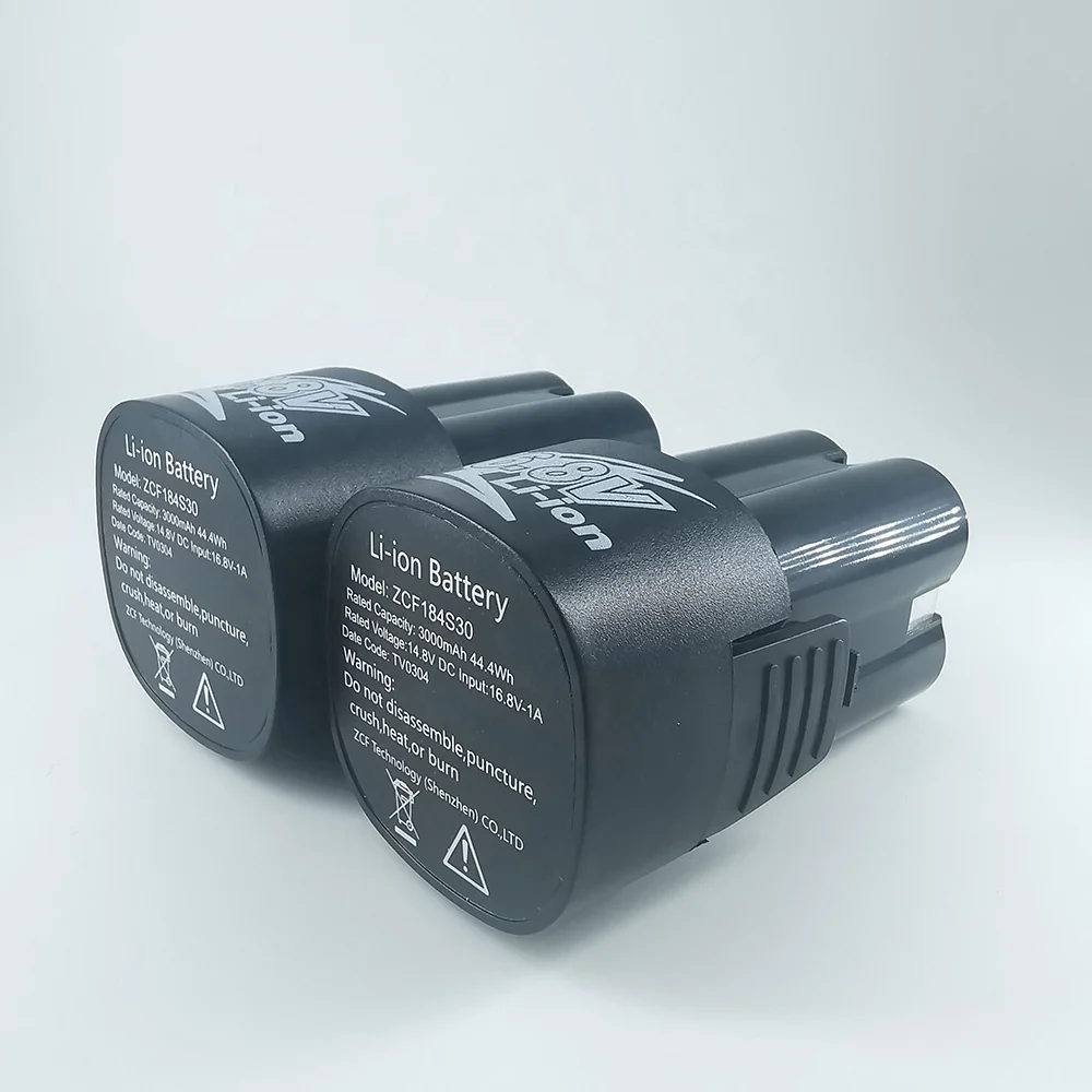 3Ah 14.8V Cylindrical ICR 18650 Lithium ion Battery Pack with Plastic Shell for Electric Cutter