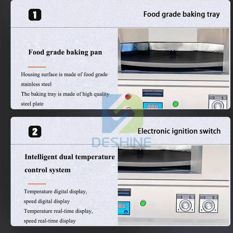 Commercial Electric Baking Oven Kitchen Pizza Baking Equipment Gas Rotary Oven Pita Bread Machine For Price