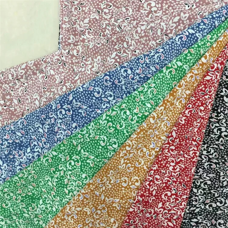 Новое поступление, лидер продаж, мягкая на ощупь эластичная полиэфирная ткань с принтом, готовые товары для доставки из Keqiao