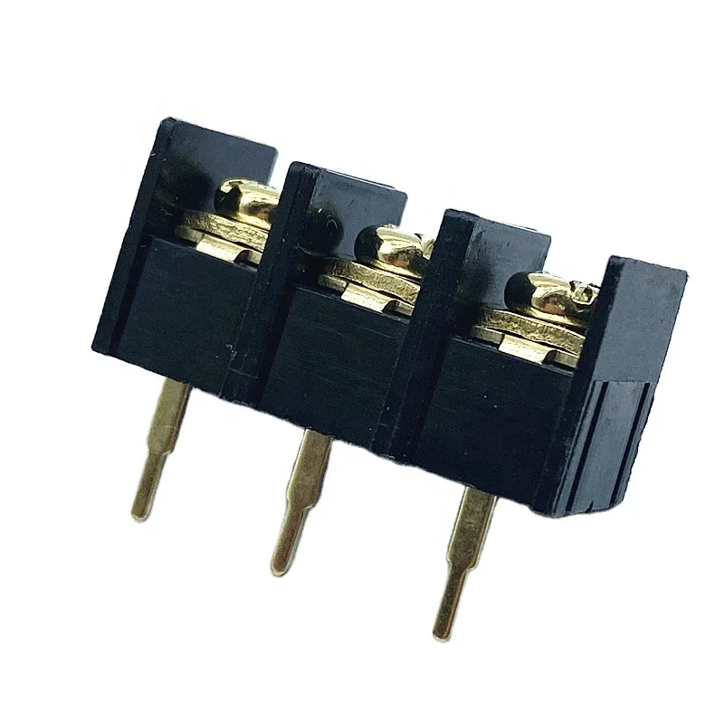 Copper plating screw connector 3 Pin HQ1000-10.0mm barrier fuse terminal block
