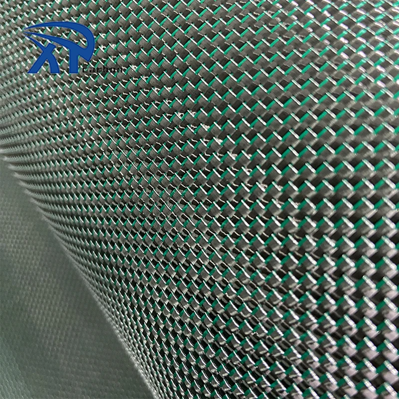 3k  carbon fiber  silver green  twill Cheap Factory Price  High strength roll fabric camouflage ud