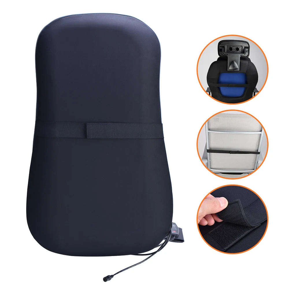 Car And Home Intelligent Headrest Electric Massage Lumbar Back Cushion Infrared Heat Butt Massager
