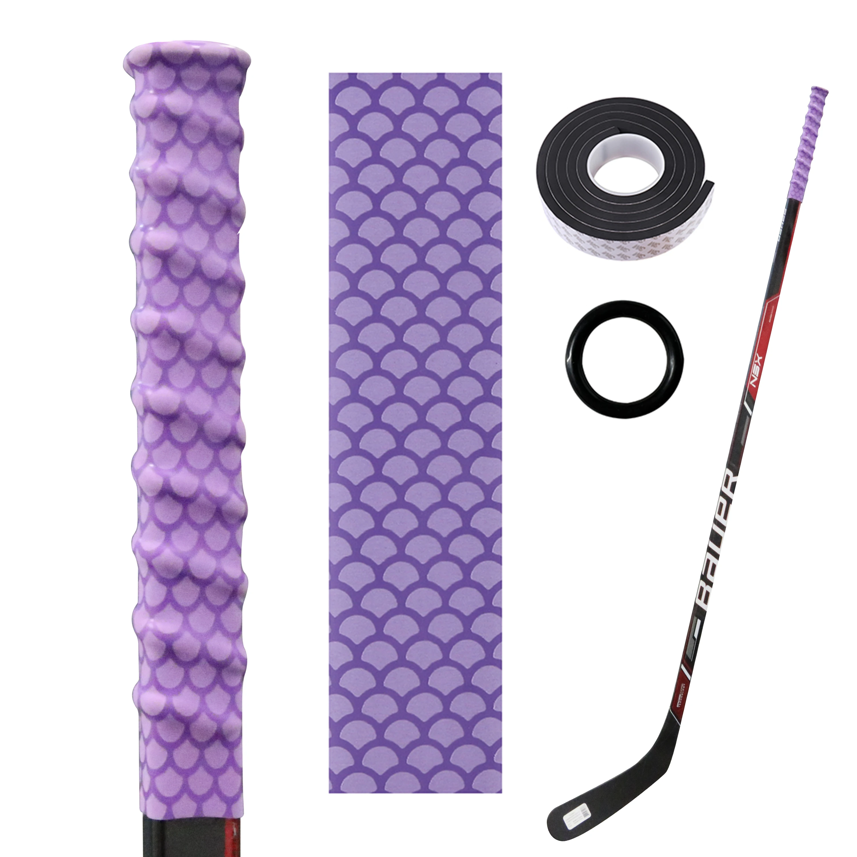 Hockey Grip Tape Non Slip Heat Shrinkable Sleeve Ice Hockey Stick Grips Training Heat Shrinkable Tube