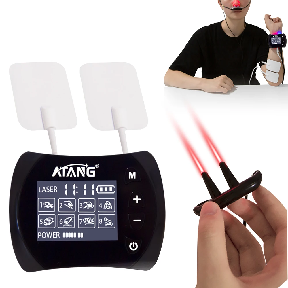 Laser Therapy Watch with Four Colors Used to treat diabetes, hypertension and hyperlipidemia Alleviating stroke symptoms