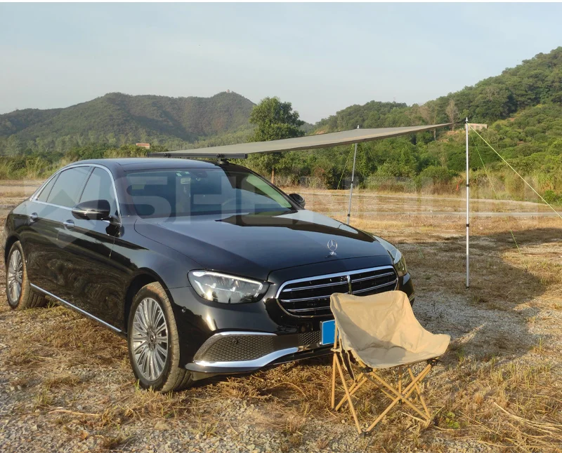 Factory Price Oxford Awning Tent 4x4 Offroad Car Side Awning Outdoor Travelling Camping Car Quick Release Retractable Awning