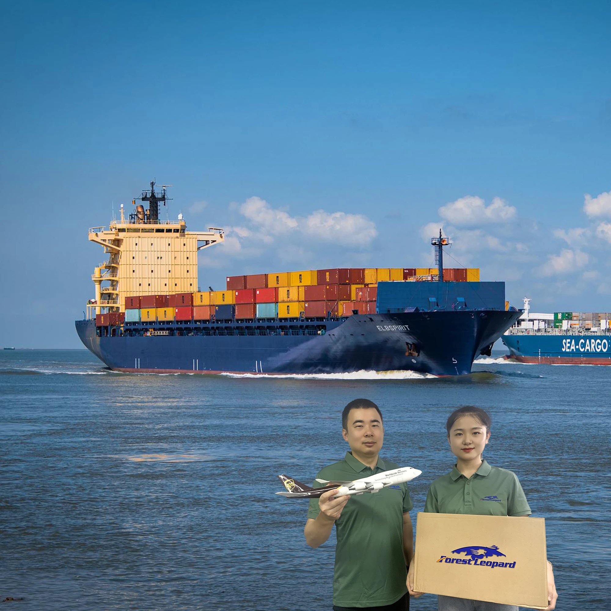 Maritime Ocean Container Ddp Sea Transport Shipping Freight Forwarder Agent Cargo Ship China To Usa Canada Uk