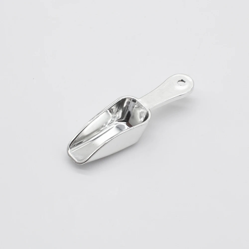 
Pp Material Electroplating Spoon Plastic Custom Gold Mini Bath Salt Scoop For Bath Salt 