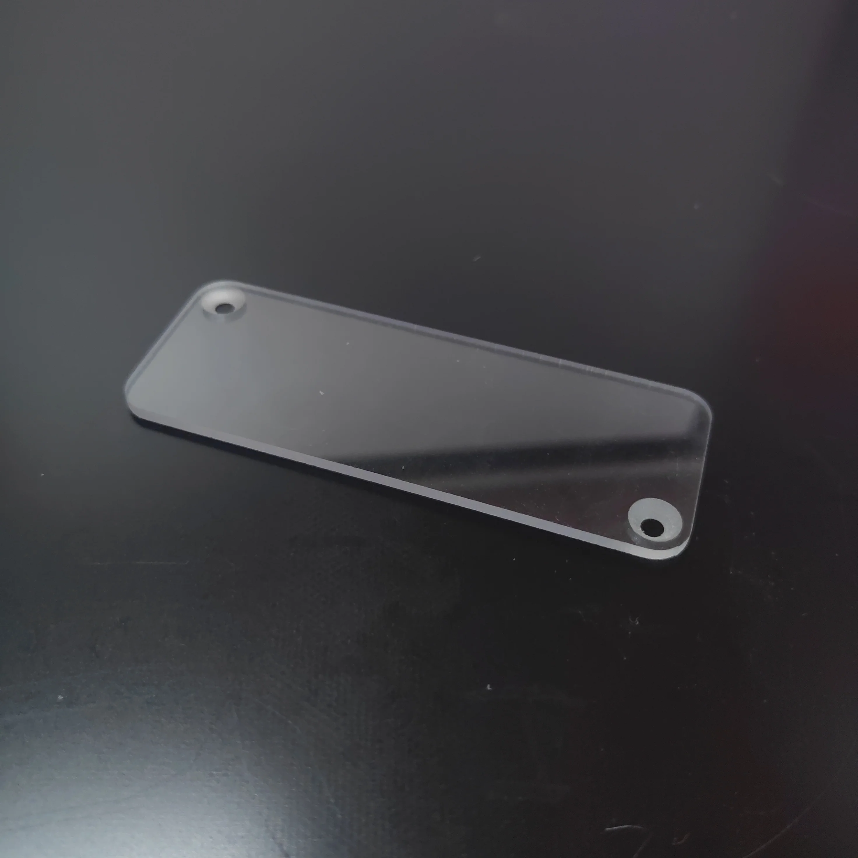 customized dimenions pc board with countersunk holes polycarbonate 6 mm