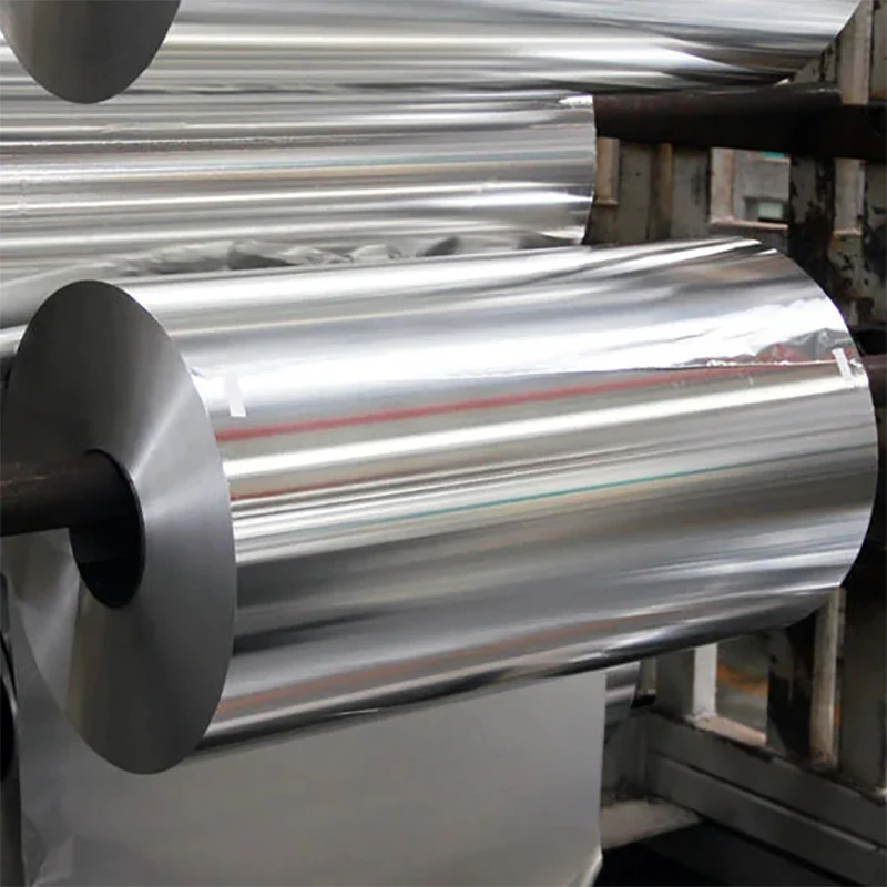 Factory Supply Aluminum Foil Big Roll Coated 25 Micron Aluminum Foils in Roll Medical Use 8011 Aluminum Foil