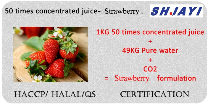 carbonated drink syrup- Strawberry