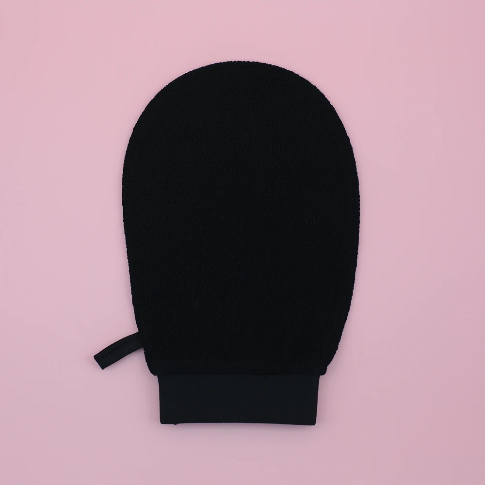 150D Single Polyester Viscose Exfoliating Hammam Clean Body Skin Glove Morocco Bath Mitt Fabric