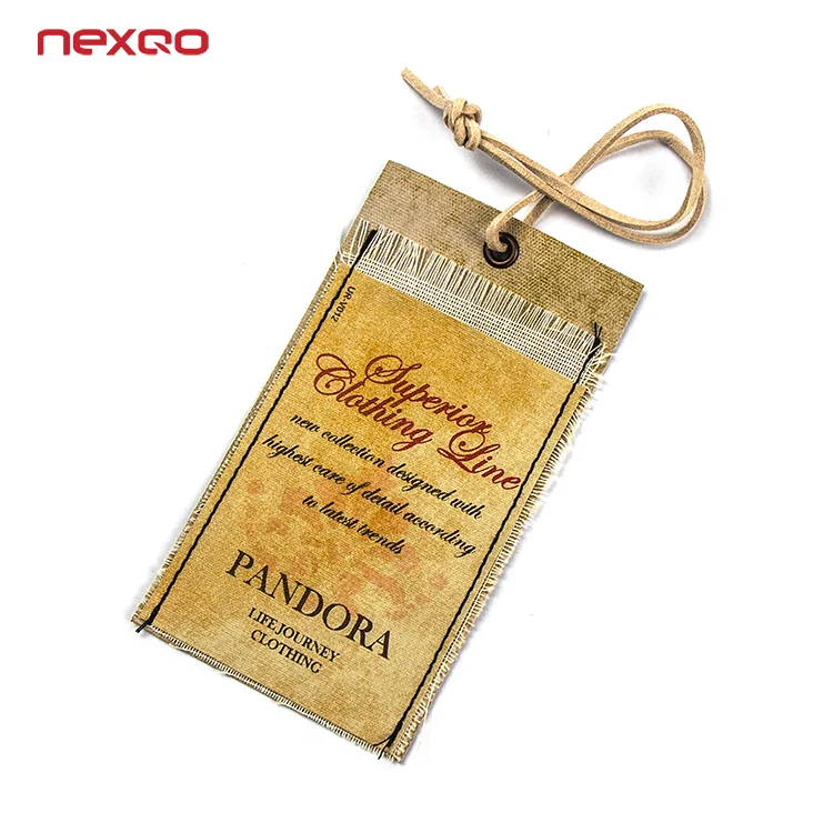 Тканевая бирка 860-960 МГц бумага для печати UHF RFID тканая этикетка для одежды