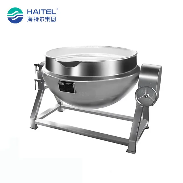 Electric oil sugar high boiler hard candy cooker syrup cooking pot for food factories