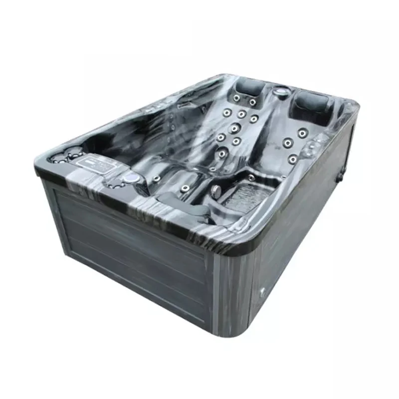 2-3 People Outdoor Bathtub  Freestanding Hot Tub Adult Massage Factory Price Spa