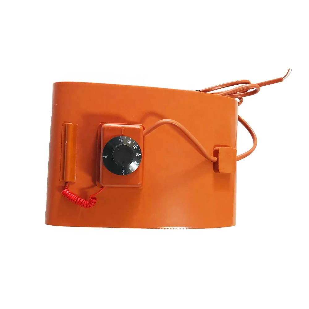 High quality 2000w silicone rubber heater for 200l drum container oil heating pad